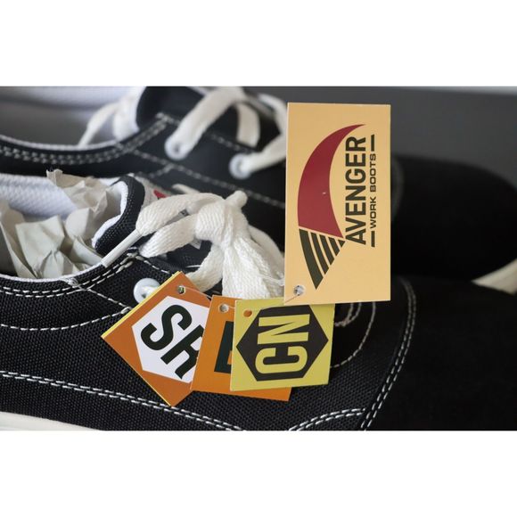 Avenger Work Boots Shoes A230 Black Womens 7.5 B (M) Mens 6 Safety Certified NIB - Picture 6 of 8